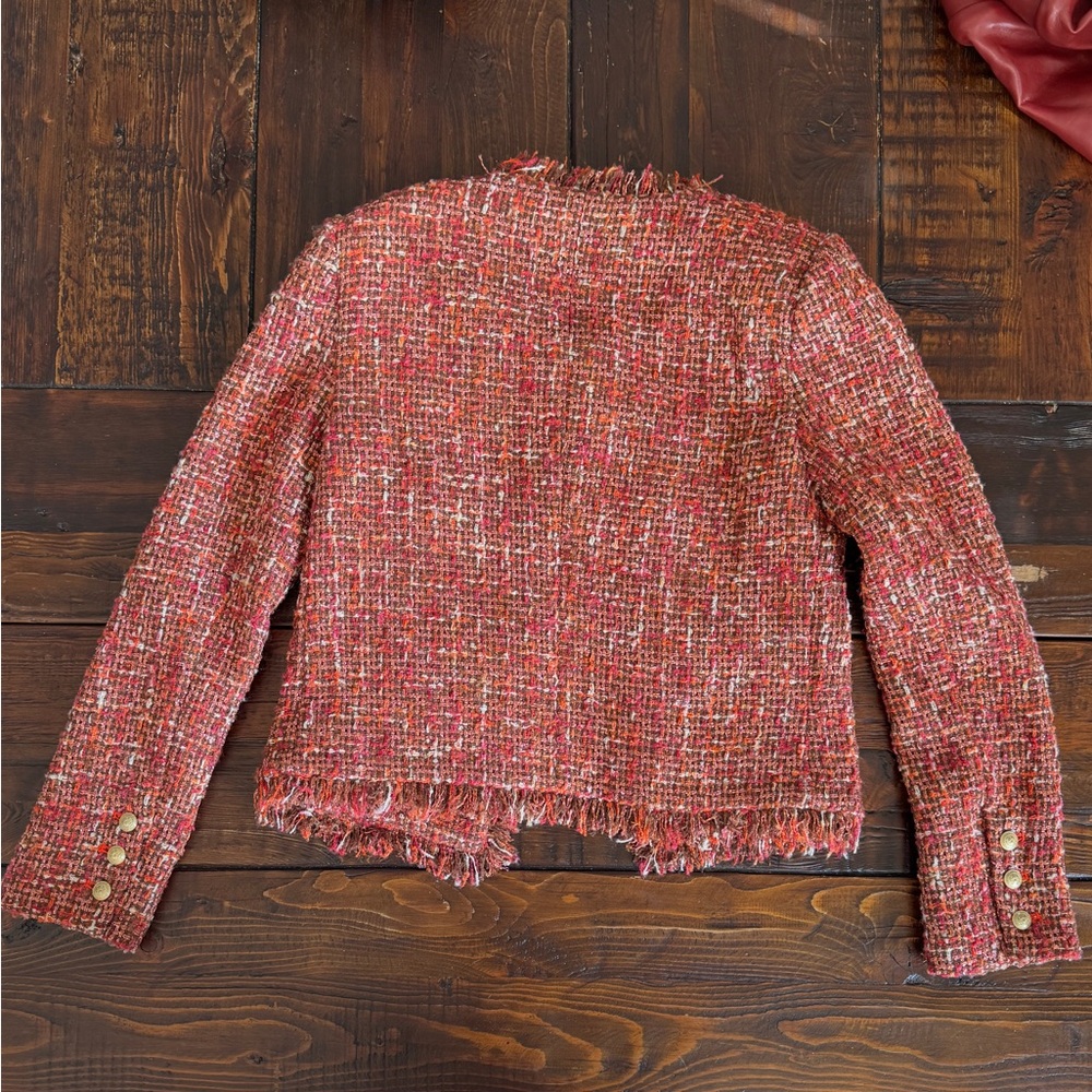 L'Agence Angelina Tweed Jacket Size 0. NWT. - Picture 9 of 12
